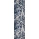 preview thumbnail 4 of 19, Nourison Accent Decor/Xmas Accent Rug 2' 2" x 7' 6" - Beige/Blue