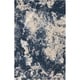 preview thumbnail 14 of 19, Nourison Accent Decor/Xmas Accent Rug 5'2" x 7'3" - Beige/Blue - Rectangle