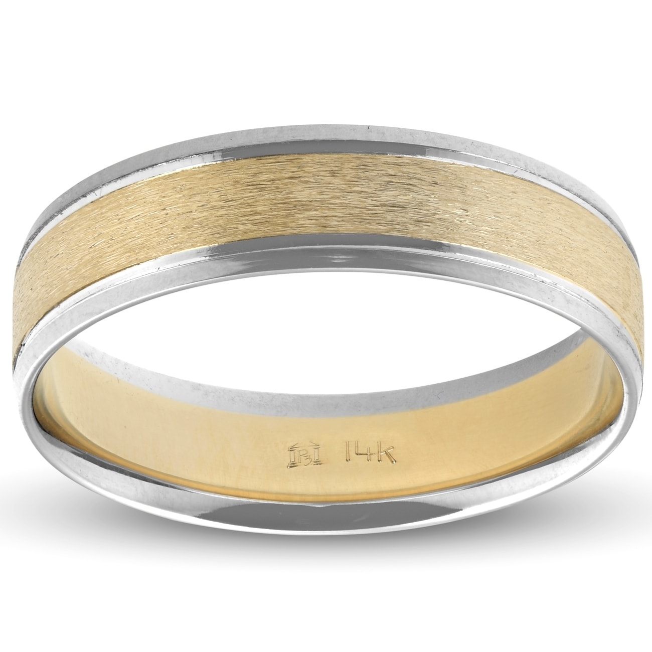 Shop Pompeii3 14k White \u0026 Yellow Gold 