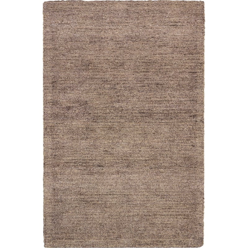 Nourison Weston Textured Contemporary Solid Ombre Area Rug - 9'6" x 13' - Charcoal