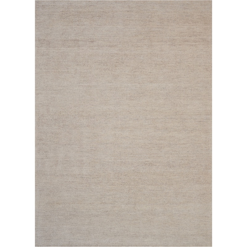 Nourison Weston Textured Contemporary Solid Ombre Area Rug - 9'6" x 13' - Vapor