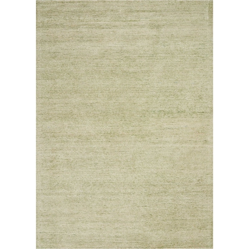 Nourison Weston Textured Contemporary Solid Ombre Area Rug - 3'9" x 5'9" - Citron