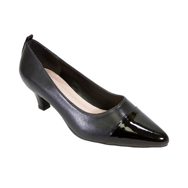 wide width glass heels