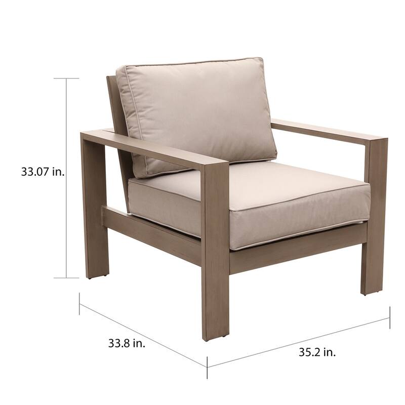 Katalla Aluminum 6-piece Deep Seating Set with Coffee Table by Havenside Home