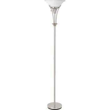 Slenderly Gorgeous Floor Lamp, Silver