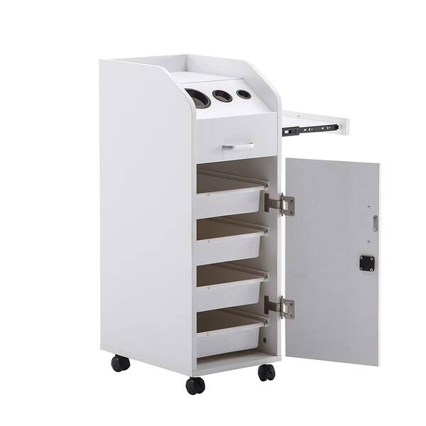 Shop Salon Trolley Storage Cart Beauty Hair Dryer Holder Stylist