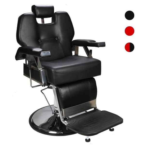 Barberpub All Purpose Hydraulic Recline Barber Chair Overstock 21656528
