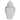 Ceramic Ginger Jar with Lid, Off White