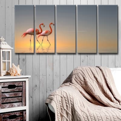 Ready2HangArt 'Serenity II' 5-Pc Canvas Wall Décor Set
