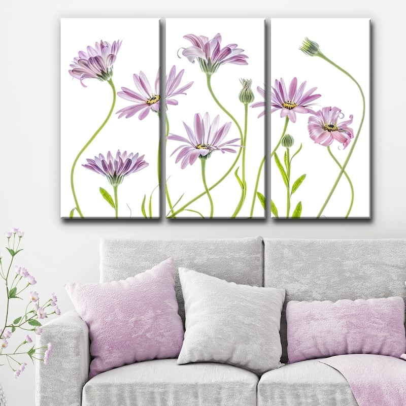 Ready2HangArt 'Cape Daisies I' 3-Pc Canvas Wall Décor Set