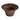 Large Decorative Wooden Bowl ,Brown