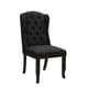 preview thumbnail 10 of 18, Chic Home Viola Upholstered Dining Chair (Set of 2)