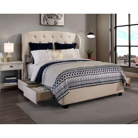 Republic Design House Steel-core Archer Upholstered Storage Bed