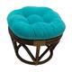 Blazing Needles 18-in. Microsuede Footstool Cushion (Cushion Only)