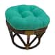 Blazing Needles 18-in. Microsuede Footstool Cushion (Cushion Only)