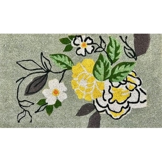 Unbelievable Mats Unique Floral 18" x 30" Door Mat