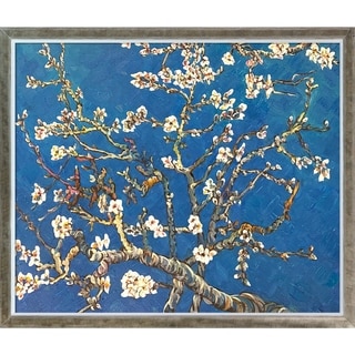 Vincent Van Gogh 'Branches of an Almond Tree in Blossom' Hand Painted Oil Reproduction