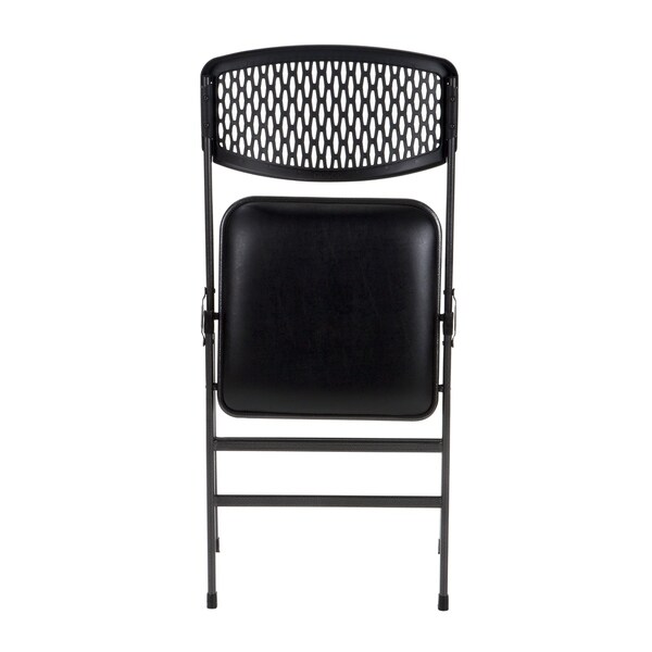 Cosco Vinyl Folding Chair 8 Pack Black