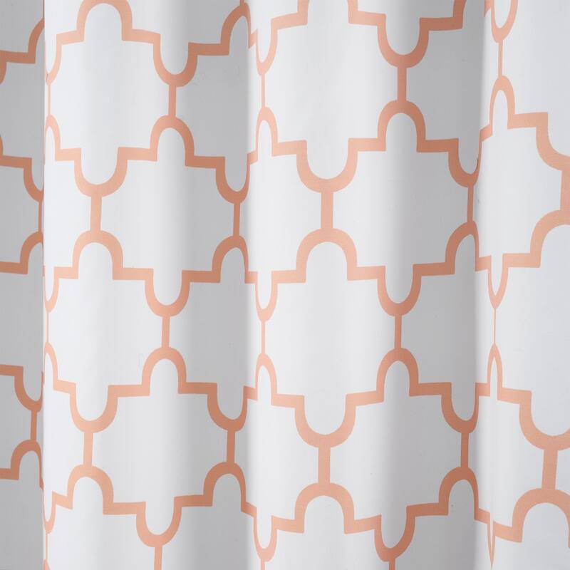 The Curated Nomad Bernardino Trellis Shower Curtain