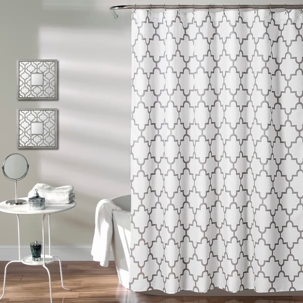 Shop The Curated Nomad Bernardino Trellis Shower Curtain On Sale