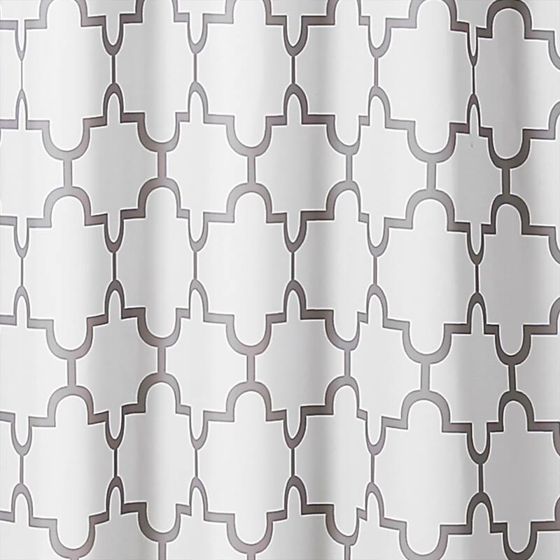 The Curated Nomad Bernardino Trellis Shower Curtain