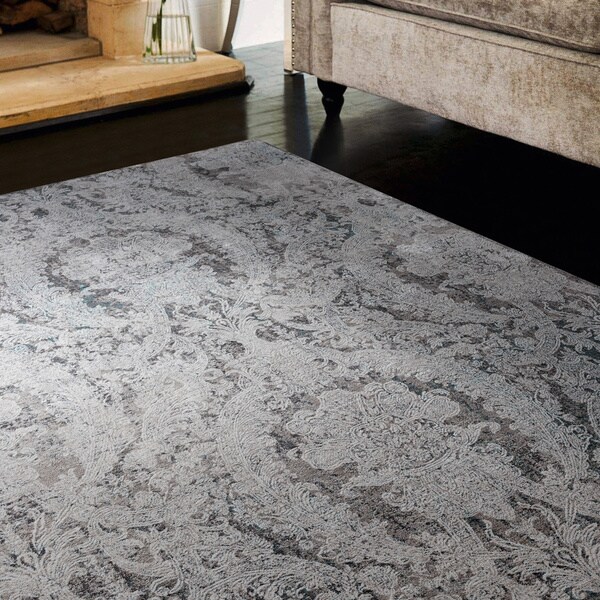 Copper Grove Starobilsk Turquoise Area Rug - 3'11 x 5'3 - 3'11 x 5'3
