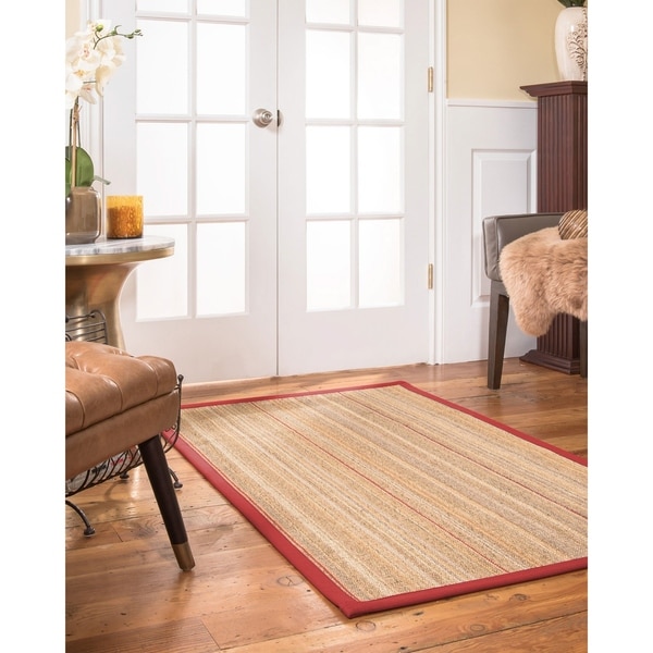 Naturalarearugs Resort Sisal Area Rug Red Border Free Naturalarearugs Resort Sisal Area Rug Red Border