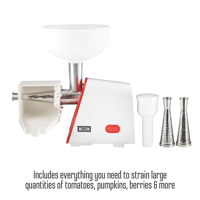 Weston Electric Tomato Strainer