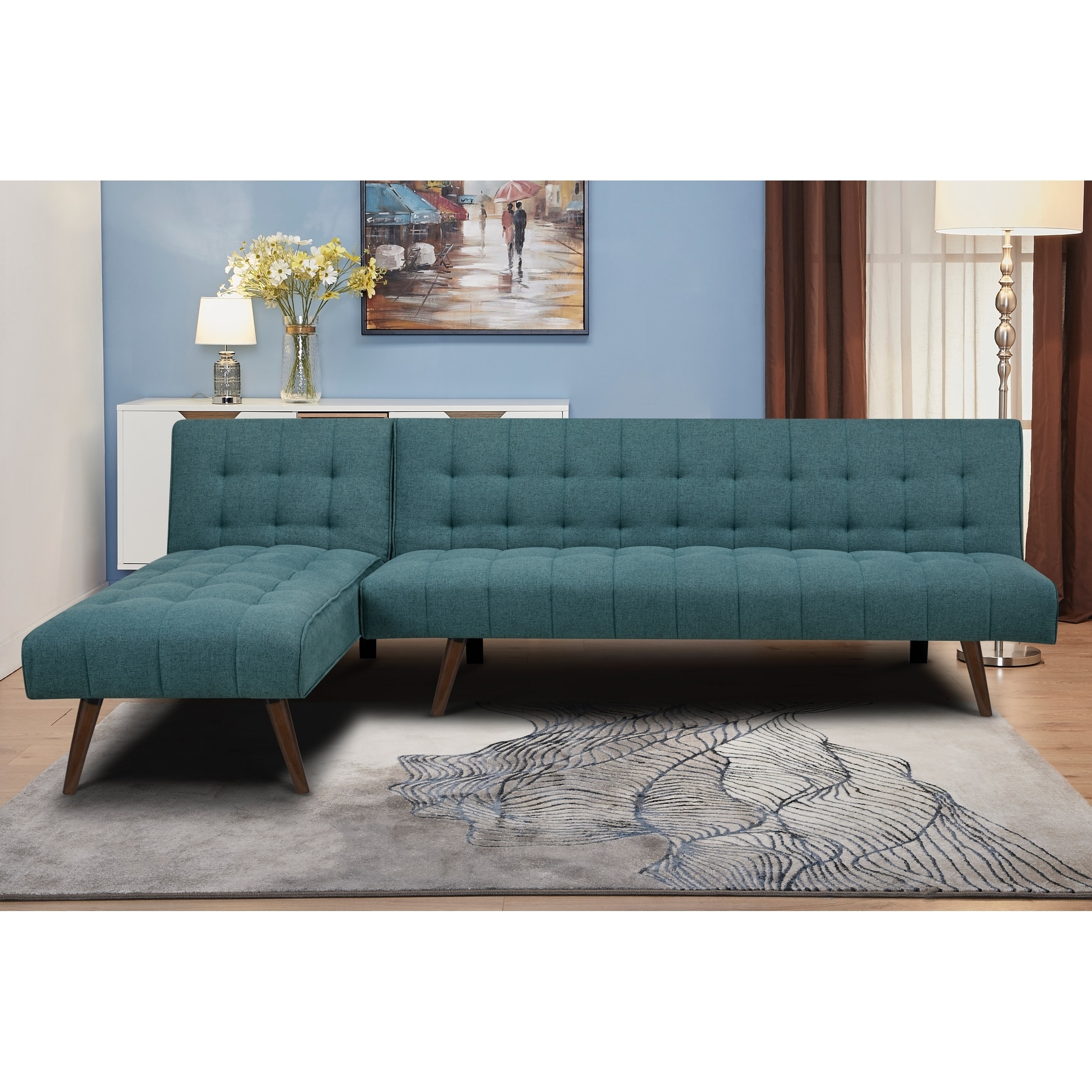 Shelton Marine Convertible Sectional Sofa Bed