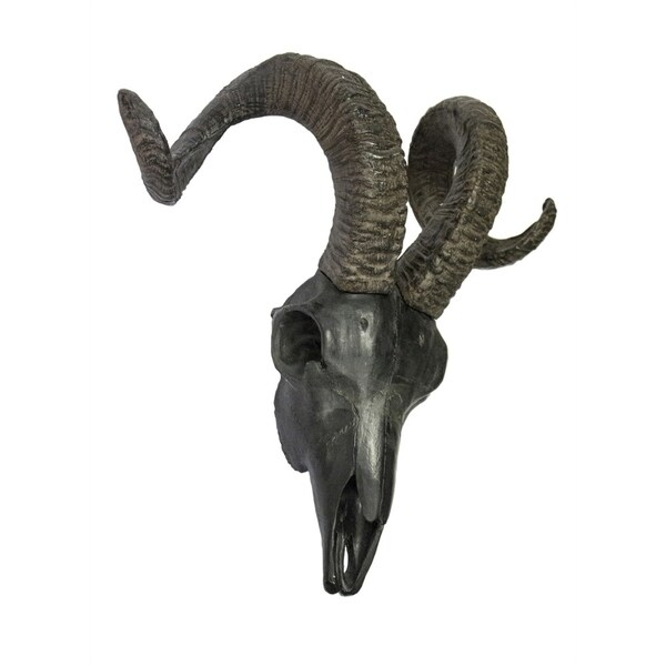 Animal Inspired Ram Skull Wall Decor Black On Free Animal Inspired Ram Skull Wall Decor Black