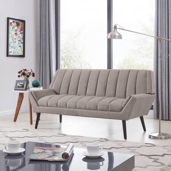 Shop Handy Living Rochelle Mid Century Modern Smoke Grey