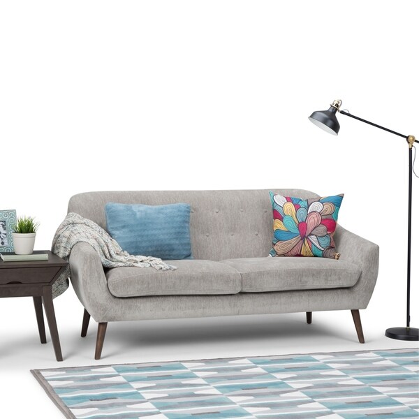 Wyndenhall Milo Mid Century Modern 72 Inch Wide Sofa In
