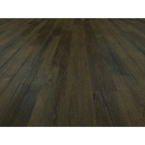 Floorworks Quarry Slate 12 in. x 18 in. Luxury Vinyl Tile Flooring (24 Tiles/36 sq. ft.)