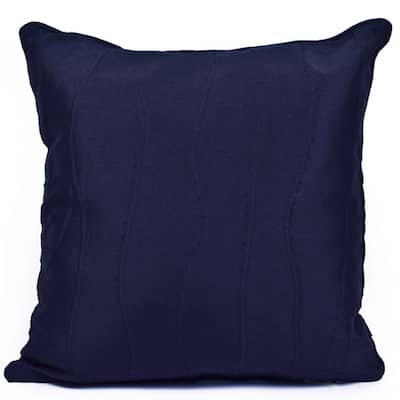 Gouchee Home Flo Navy Blue 18 X 18 Accent Pillow