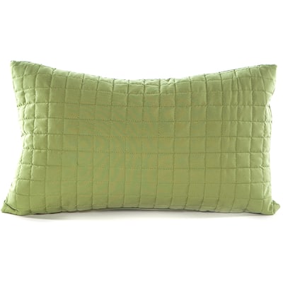 Gouchee Home Grid LongLime Green 12 x 20 Accent Pillow