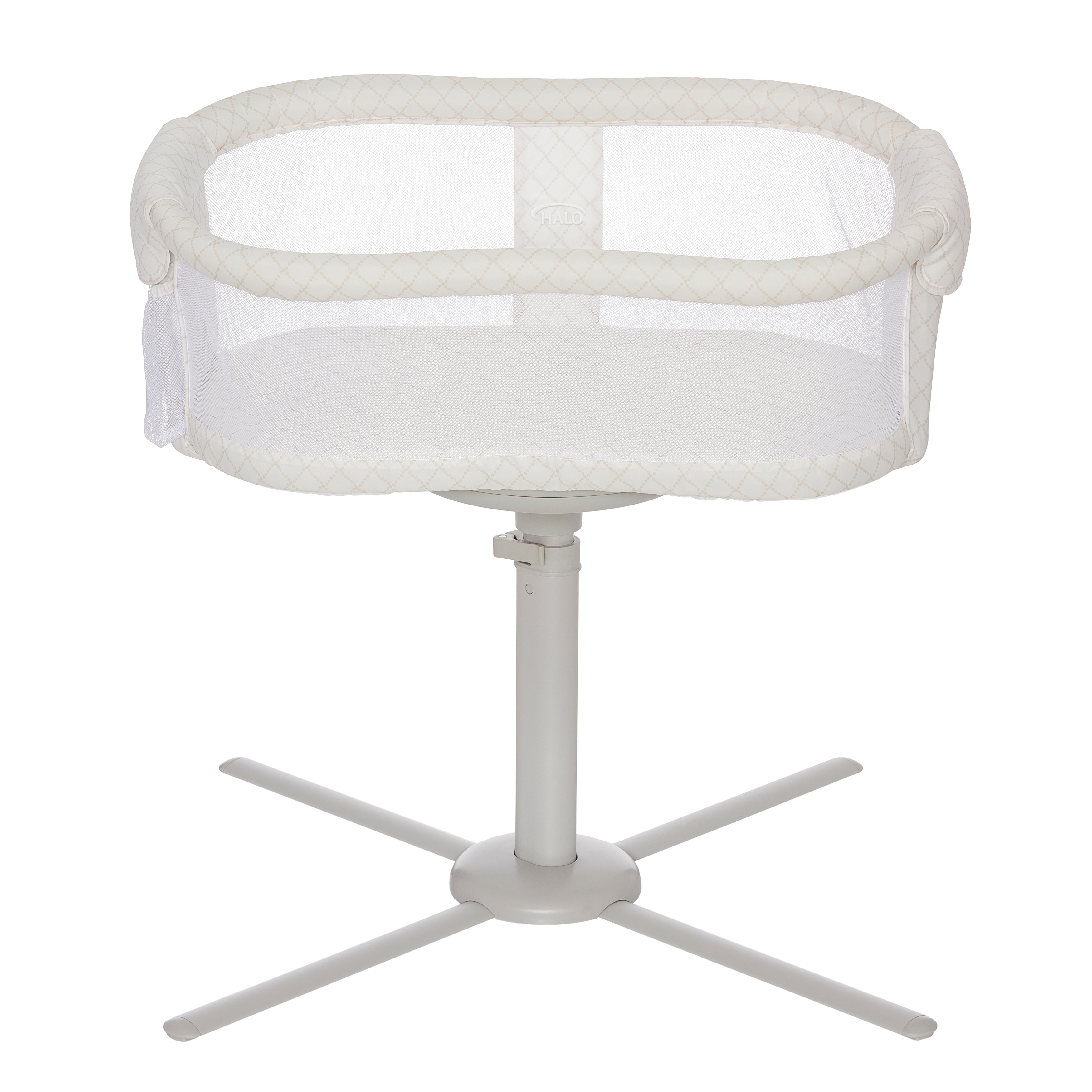 Halo bassinest swivel sleeper sale bassinet essentia series modern lattice