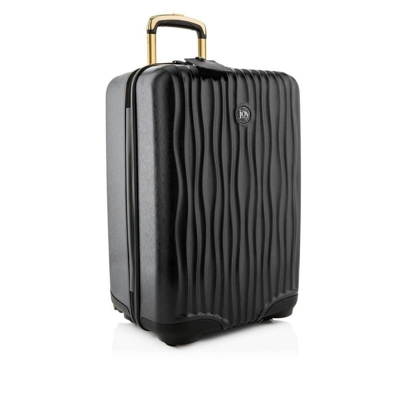 joy mangano luggage with drawers