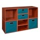 preview thumbnail 56 of 78, Niche Cubo Full/Half Cube Cherry Storage Set & Foldable Storage Bins 4 full cubes/ 4 half cubes - TEAL