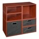 preview thumbnail 28 of 78, Niche Cubo Full/Half Cube Cherry Storage Set & Foldable Storage Bins 2 full cubes/ 4 half cubes - Grey