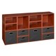 preview thumbnail 60 of 78, Niche Cubo Full/Half Cube Cherry Storage Set & Foldable Storage Bins 4 full cubes/ 8 half cubes - Grey