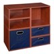 preview thumbnail 25 of 78, Niche Cubo Full/Half Cube Cherry Storage Set & Foldable Storage Bins 2 full cubes/ 4 half cubes - Blue