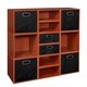 preview thumbnail 69 of 78, Niche Cubo Full/Half Cube Cherry Storage Set & Foldable Storage Bins 6 full cubes/ 6 half cubes - Black