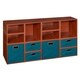 preview thumbnail 63 of 78, Niche Cubo Full/Half Cube Cherry Storage Set & Foldable Storage Bins 4 full cubes/ 8 half cubes - TEAL