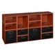 preview thumbnail 58 of 78, Niche Cubo Full/Half Cube Cherry Storage Set & Foldable Storage Bins 4 full cubes/ 8 half cubes - Black