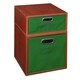 preview thumbnail 4 of 78, Niche Cubo Full/Half Cube Cherry Storage Set & Foldable Storage Bins 1 full cube/ 1 half cube - Black