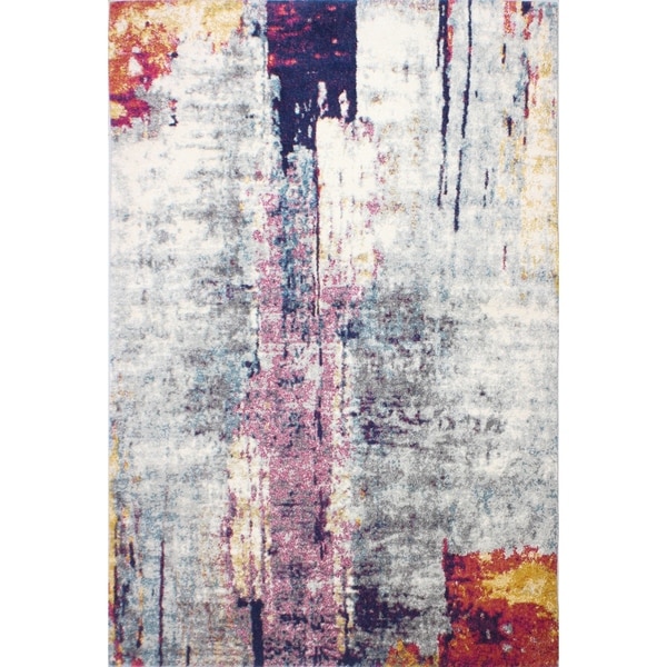 Alina Silver Transitional Area Rug - 8'6" x 11'6"