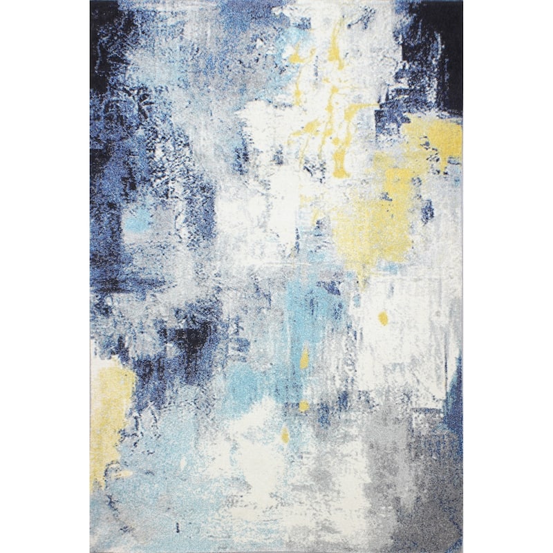 Bashian Amos Transitional Abstract Multicolor Area Rug