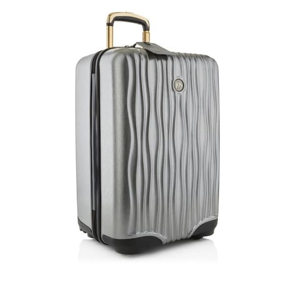 joy mangano luggage with drawers