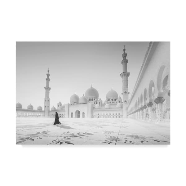 Shop Hussain Buhligaha Sheikh Zayed Mosque Canvas Art Multi