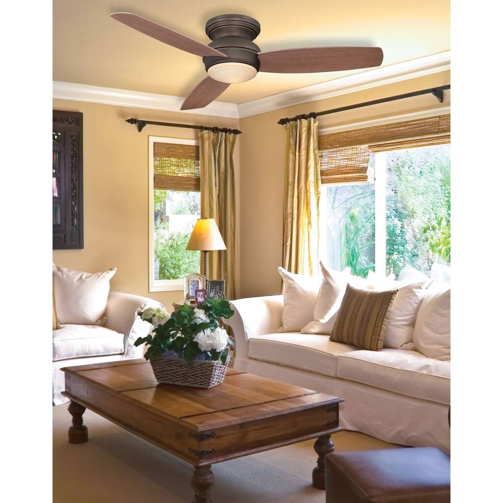 Minka Aire Traditional Concept Bronze 3 Blade 52 Inch LED Ceiling Fan